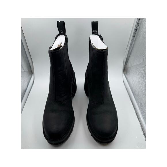 Sorel Women's Hi-Line Heel Chelsea Boots BLACK 10 NEW - Picture 7 of 10